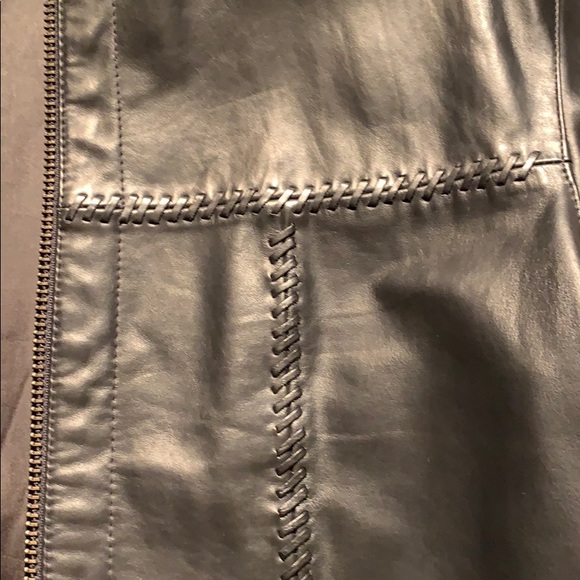 Men’s leather coat - Picture 5 of 8